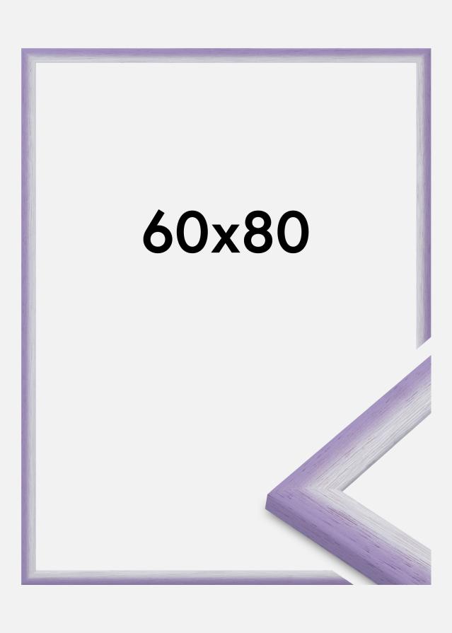 Rahmen Cornwall Acrylglas Helllila 60x80 cm