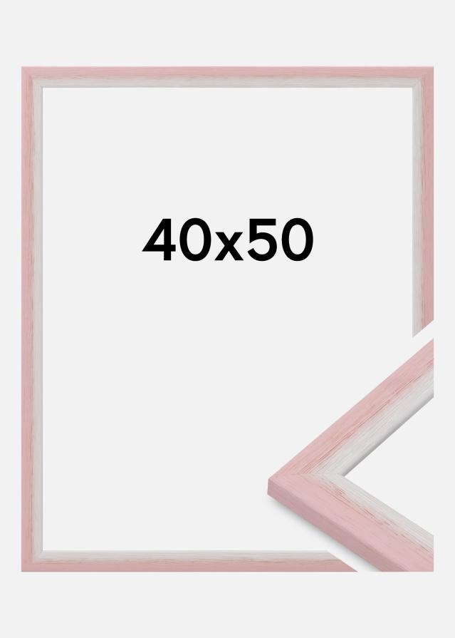 Rahmen Cornwall Acrylglas Rosa 40x50 cm