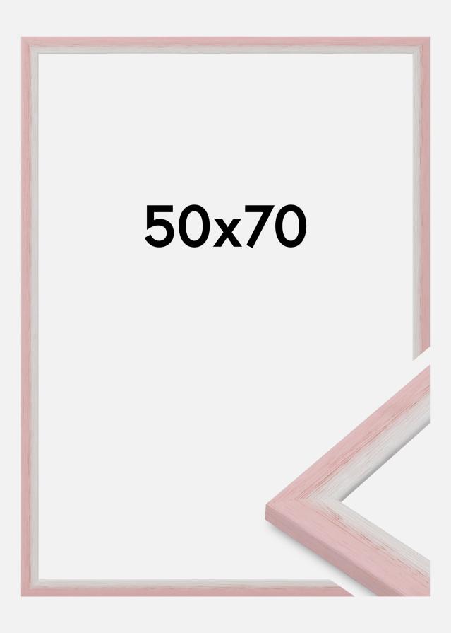 Rahmen Cornwall Acrylglas Rosa 50x70 cm