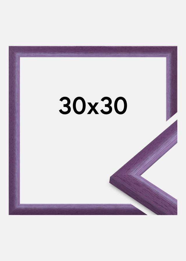 Rahmen Cornwall Acrylglas Lila 30x30 cm