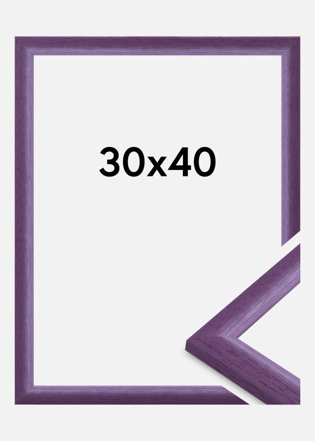 Rahmen Cornwall Acrylglas Lila 30x40 cm