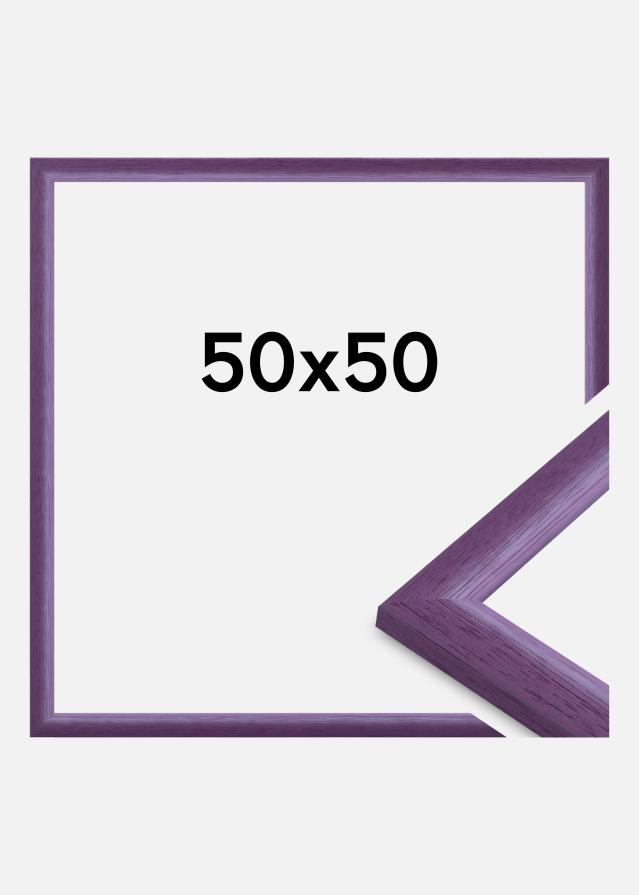 Rahmen Cornwall Acrylglas Lila 50x50 cm
