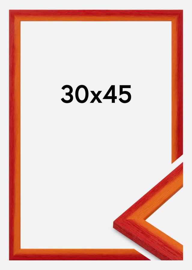 Rahmen Cornwall Acrylglas Rot 30x45 cm