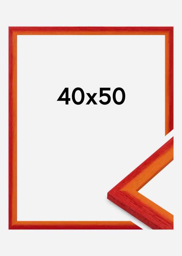 Rahmen Cornwall Acrylglas Rot 40x50 cm
