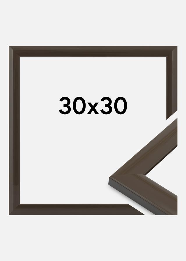 Rahmen Dorset Acrylglas Dunkelgrau 30x30 cm