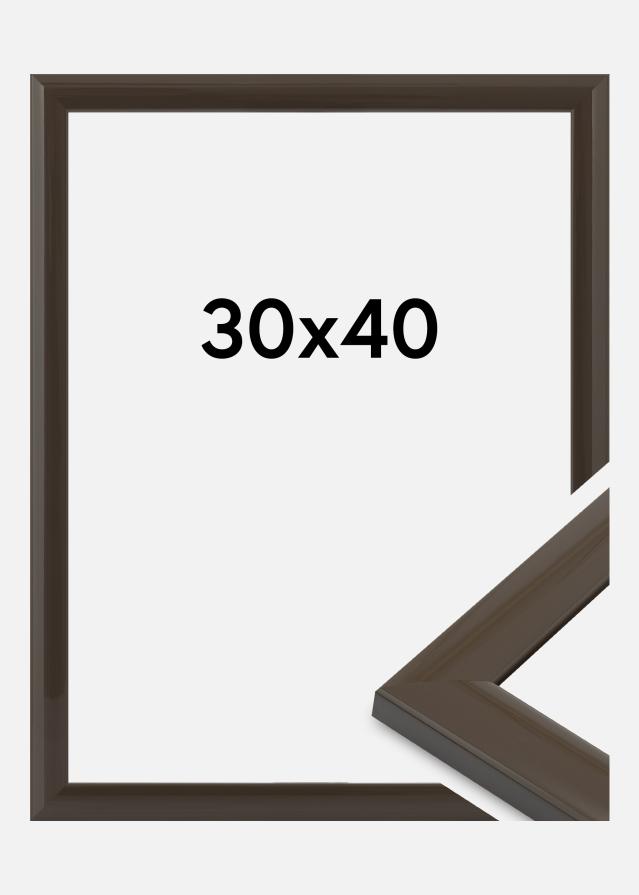 Rahmen Dorset Acrylglas Dunkelgrau 30x40 cm