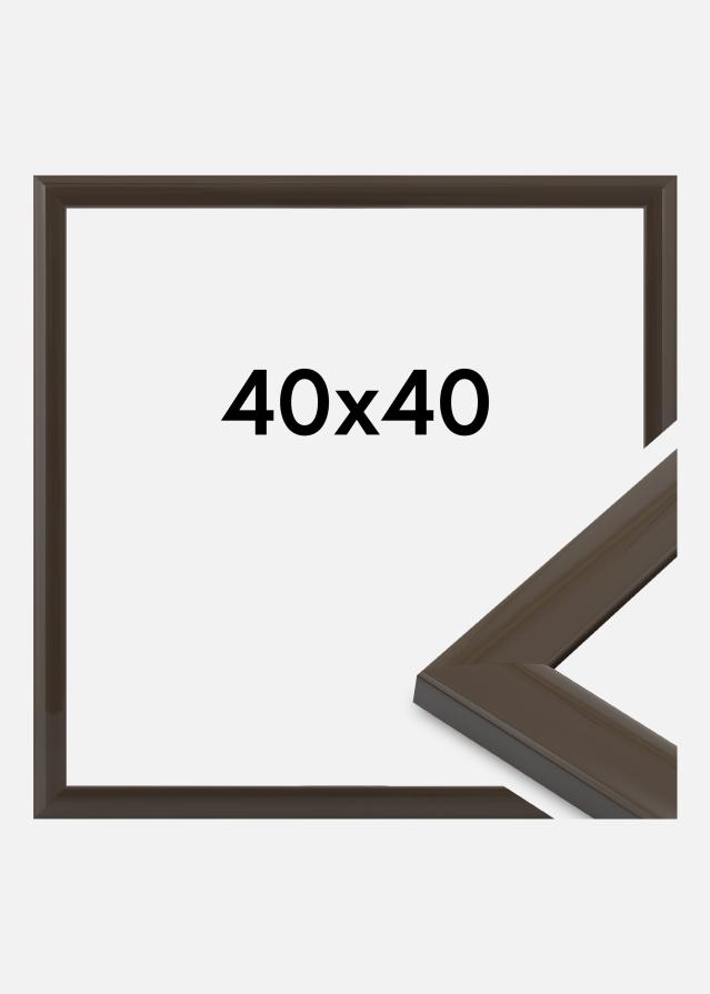 Rahmen Dorset Acrylglas Dunkelgrau 40x40 cm