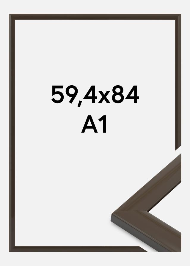 Rahmen Dorset Acrylglas Dunkelgrau 59.4x84 cm (A1)