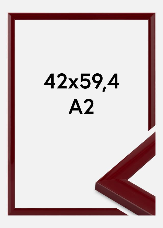 Rahmen Dorset Acrylglas Dunkelrot 42x59.4 cm (A2)