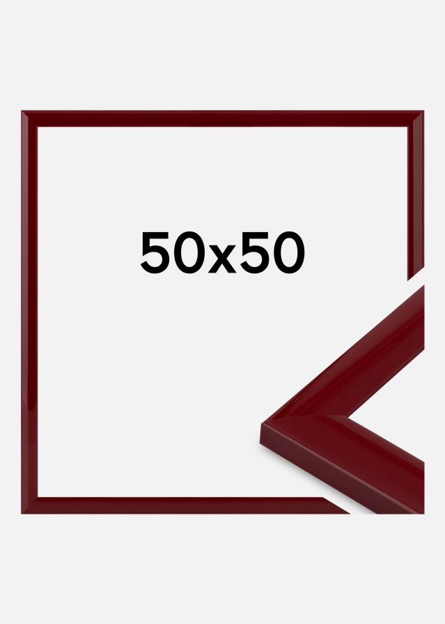 Rahmen Dorset Acrylglas Dunkelrot 50x50 cm