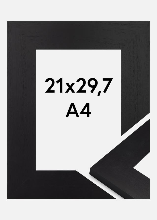 Rahmen Dover Acrylglas Schwarz 21x29.7 cm (A4)