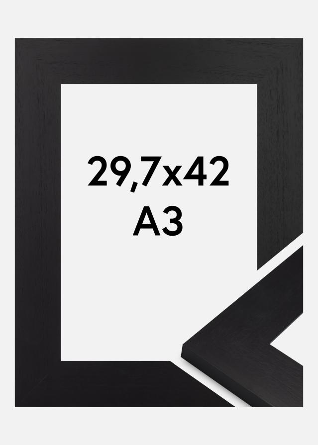 Rahmen Dover Acrylglas Schwarz 29.7x42 cm (A3)