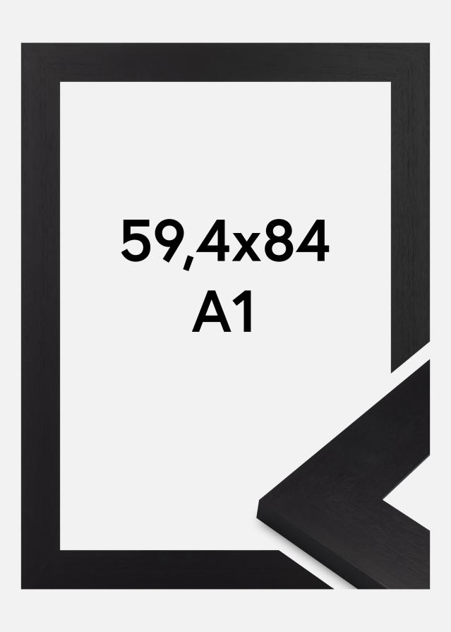 Rahmen Dover Acrylglas Schwarz 59.4x84 cm (A1)