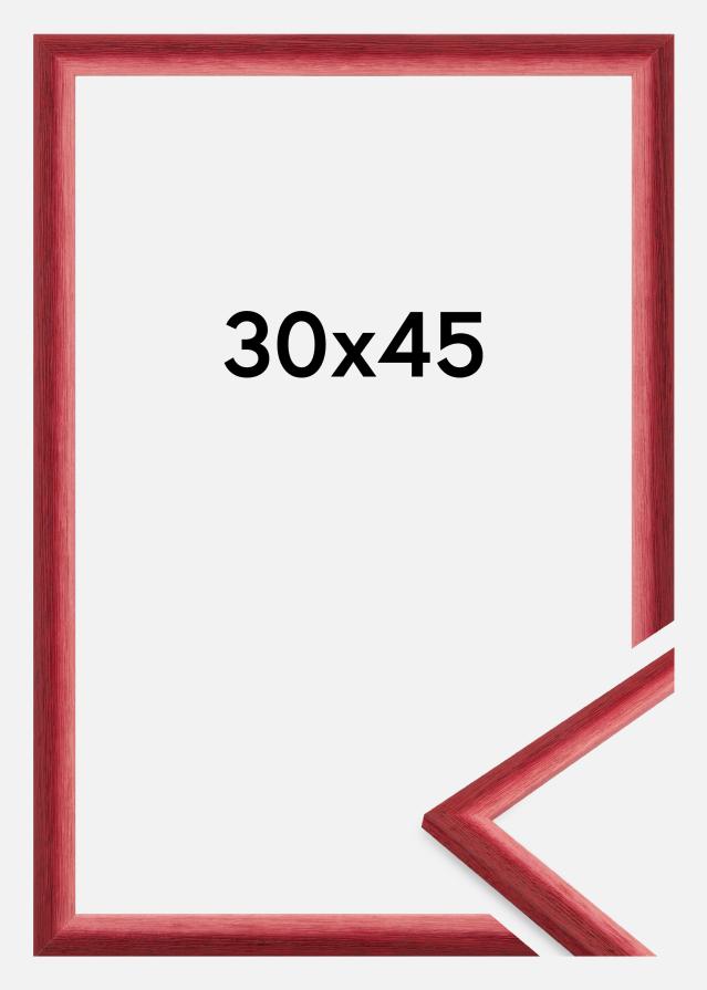 Rahmen Cornwall Acrylglas Dunkelrot 30x45 cm