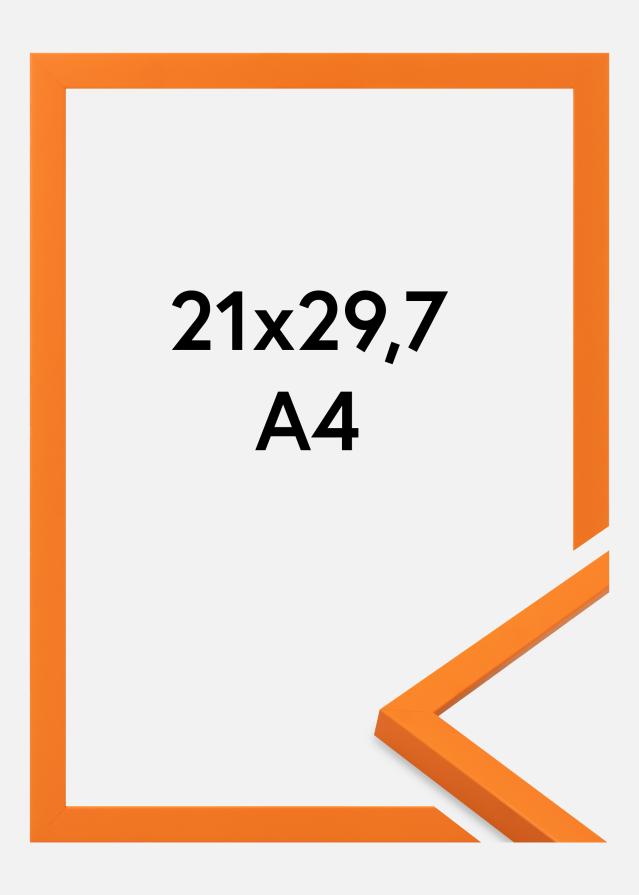 Rahmen Kent Acrylglas Orange 21x29.7 cm (A4)