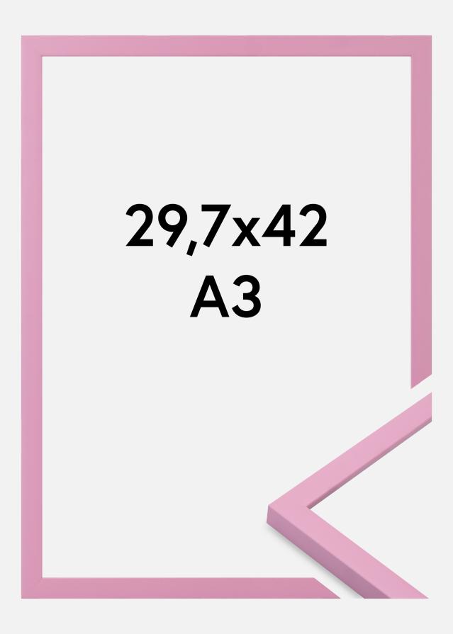 Rahmen Kent Acrylglas Rosa 29.7x42 cm (A3)