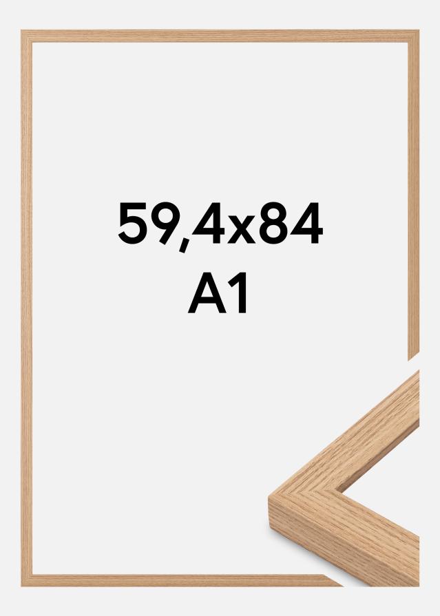 Bilderrahmen Eiche Breit 59,4 x 84,1 cm (A1)