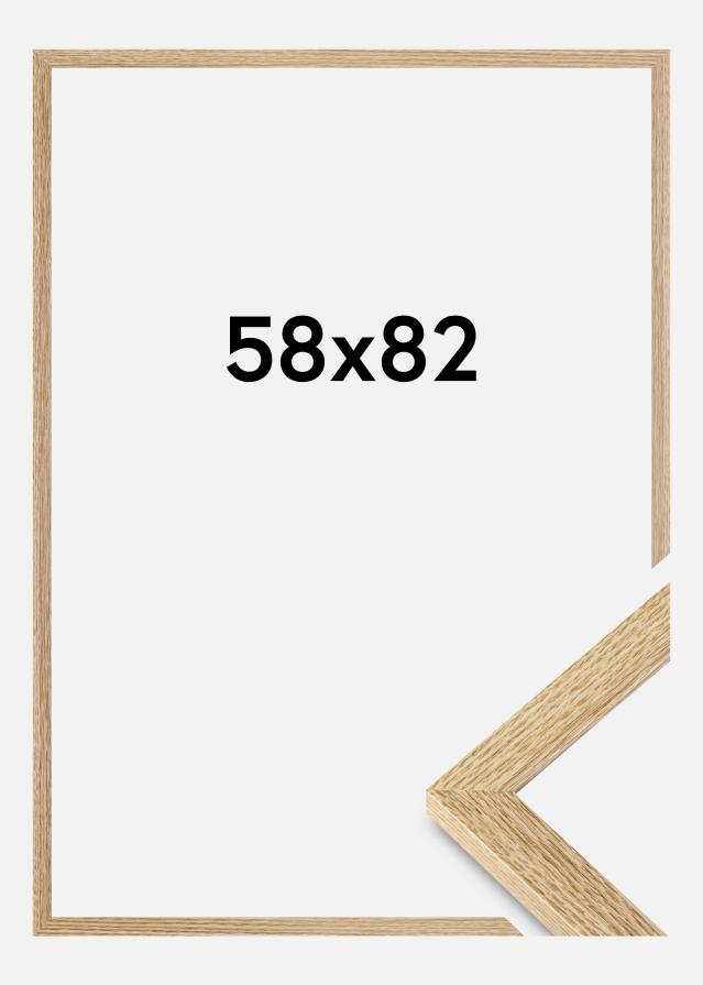 Rahmen Selection Acrylglas Eiche 58x82 cm