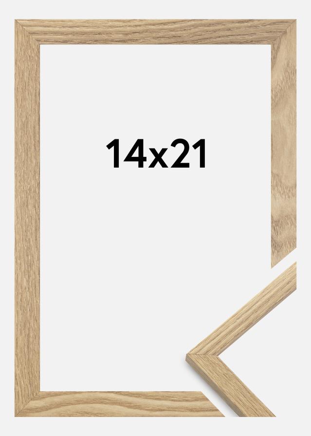 Rahmen Trendy Acrylglas Eiche 14x21 cm