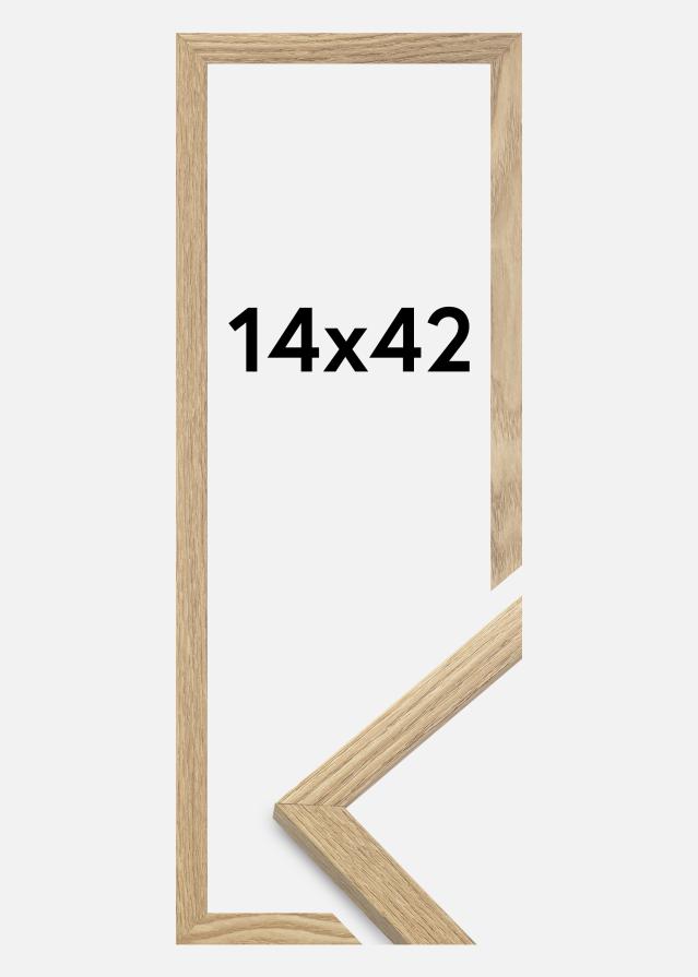 Rahmen Trendy Acrylglas Eiche 14x42 cm