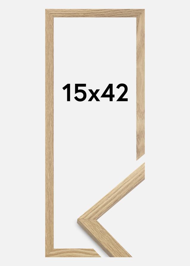 Rahmen Trendy Acrylglas Eiche 15x42 cm