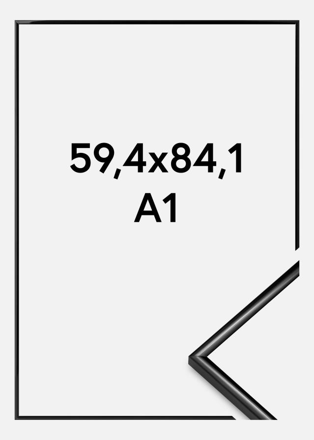 Rahmen Scandi Acrylglas Schwarz 59,4x84,1 cm (A1)
