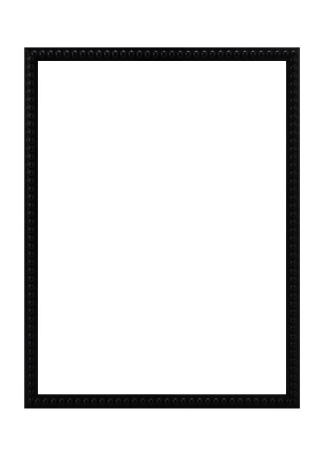 Rahmen Perla Acrylglas Black 42x59.4 cm (A2)
