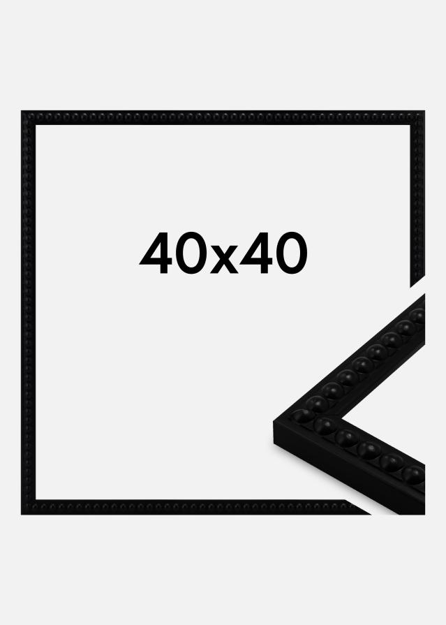 Rahmen Perla Acrylglas Black 40x40 cm
