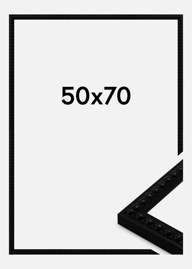 Rahmen Perla Acrylglas Black 50x70 cm