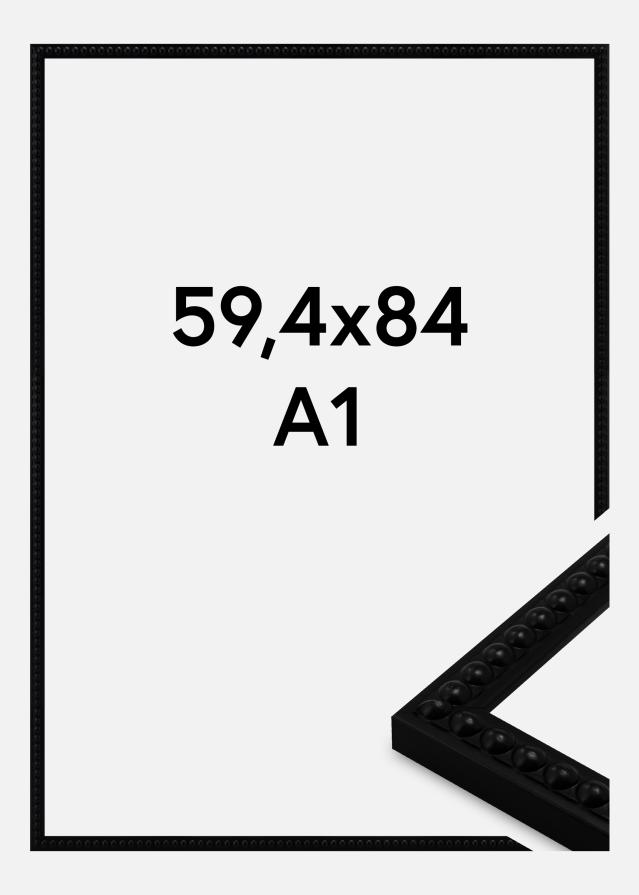 Rahmen Perla Acrylglas Black 59.4x84 cm (A1)