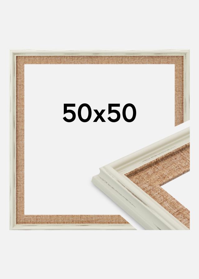Rahmen Toro Acrylglas White / Sand 50x50 cm