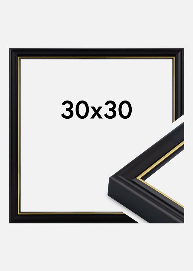 Rahmen Canterbury Acrylglas Schwarz 30x30 cm