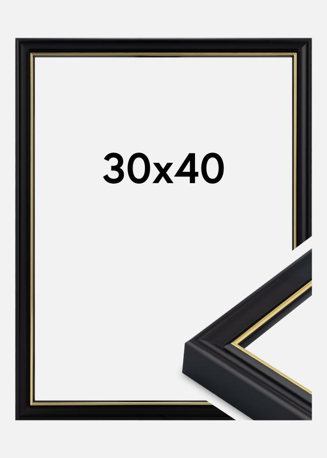 Rahmen Canterbury Acrylglas Schwarz 30x40 cm