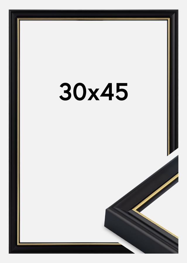 Rahmen Canterbury Acrylglas Schwarz 30x45 cm