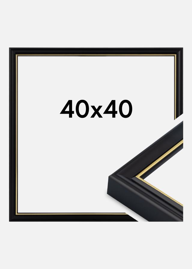Rahmen Canterbury Acrylglas Schwarz 40x40 cm