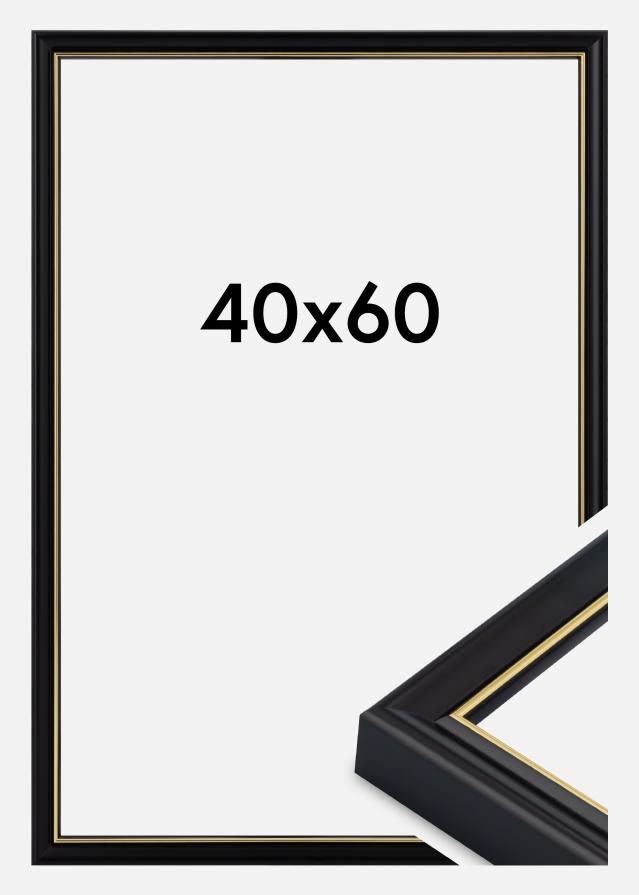Rahmen Canterbury Acrylglas Schwarz 40x60 cm