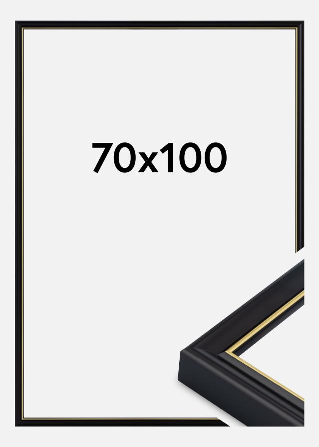 Rahmen Canterbury Acrylglas Schwarz 70x100 cm