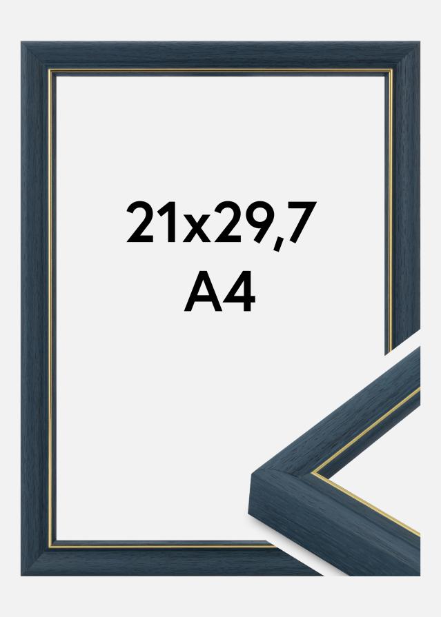Rahmen Canterbury Acrylglas Blau 21x29.7 cm (A4)