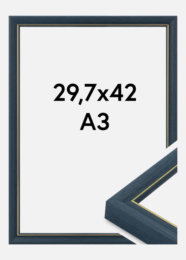 Rahmen Canterbury Acrylglas Blau 29.7x42 cm (A3)