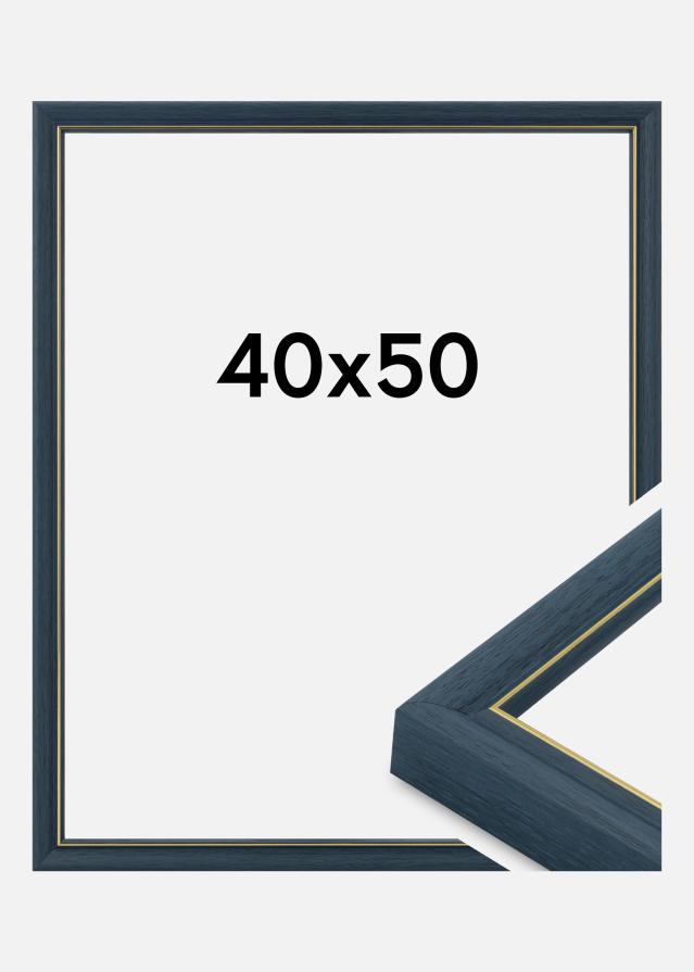 Rahmen Canterbury Acrylglas Blau 40x50 cm