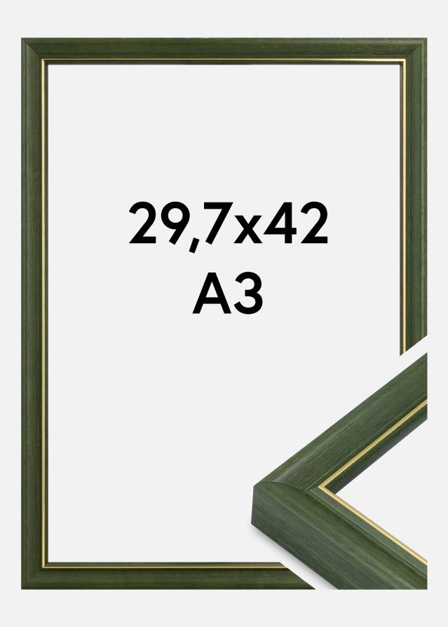 Rahmen Canterbury Acrylglas Grün 29.7x42 cm (A3)