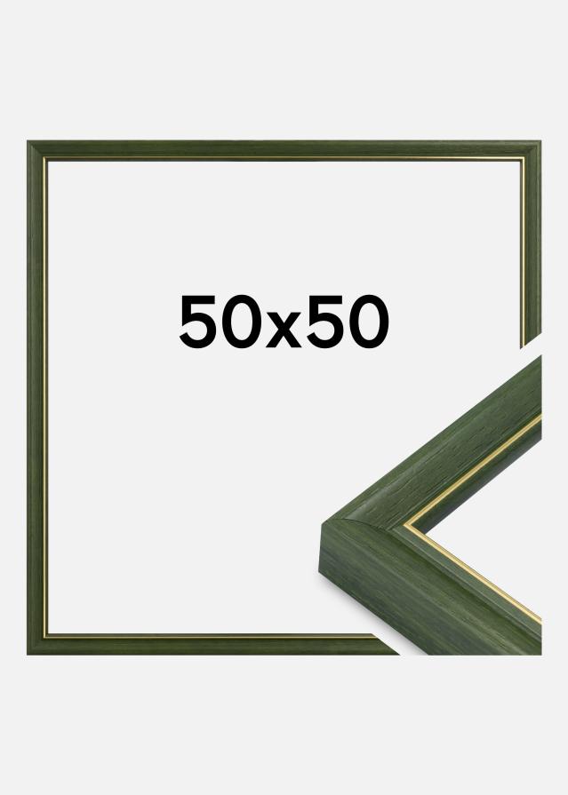 Rahmen Canterbury Acrylglas Grün 50x50 cm