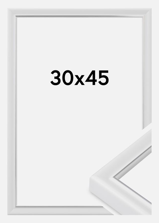 Rahmen Canterbury Acrylglas Weiß 30x45 cm