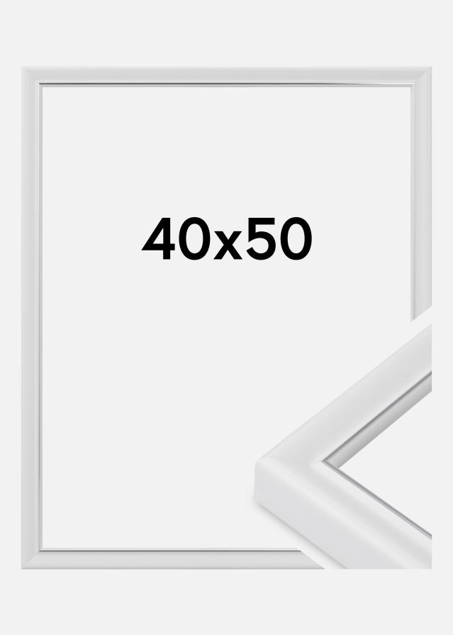 Rahmen Canterbury Acrylglas Weiß 40x50 cm