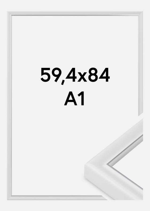 Rahmen Canterbury Acrylglas Weiß 59.4x84 cm (A1)