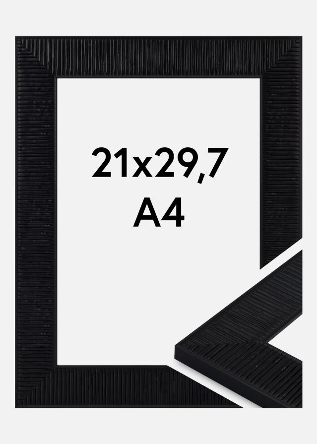 Rahmen Linea Acrylglas Black 21x29.7 cm (A4)