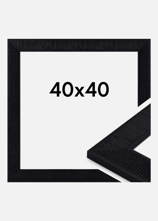 Rahmen Lund Acrylglas Schwarz 40x40 cm