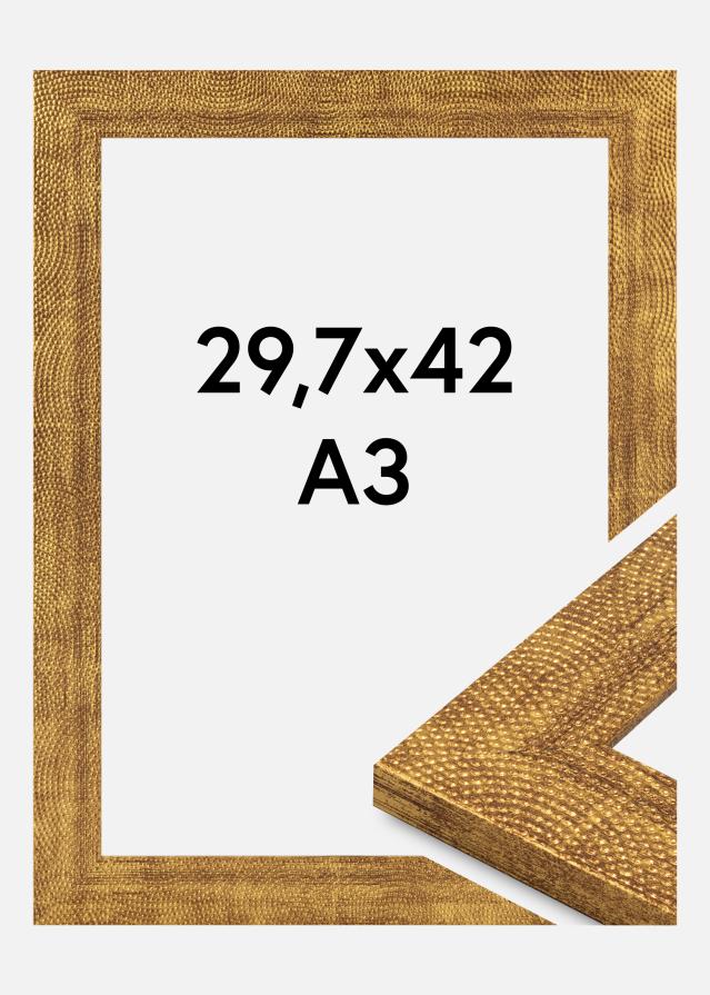 Rahmen Linea Acrylglas Gold 29.7x42 cm (A3)