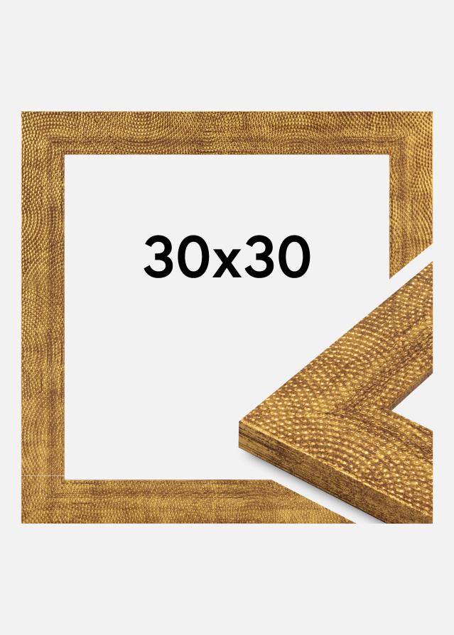 Rahmen Linea Acrylglas Gold 30x30 cm
