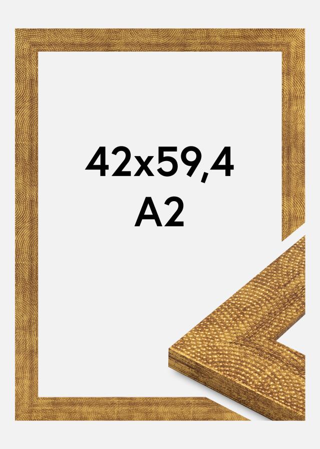 Rahmen Linea Acrylglas Gold 42x59.4 cm (A2)